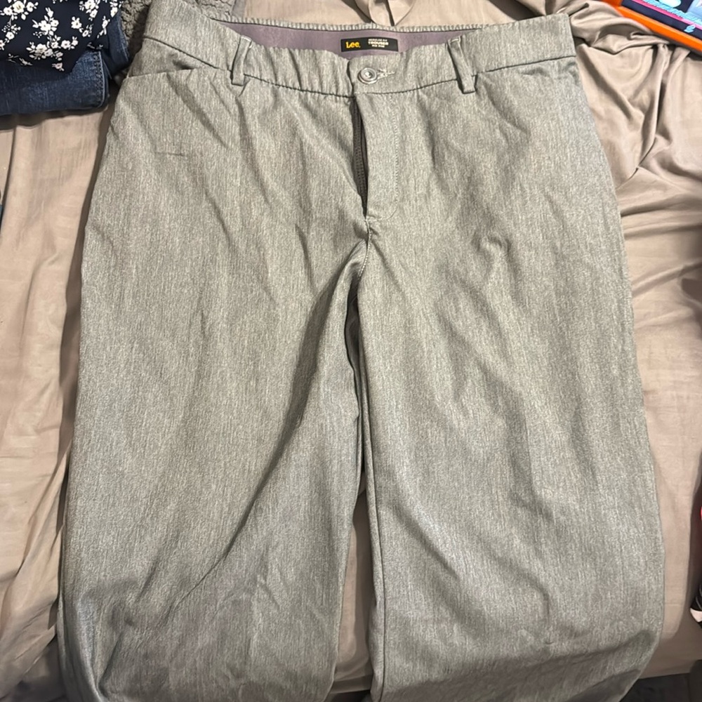 Gray dress pants